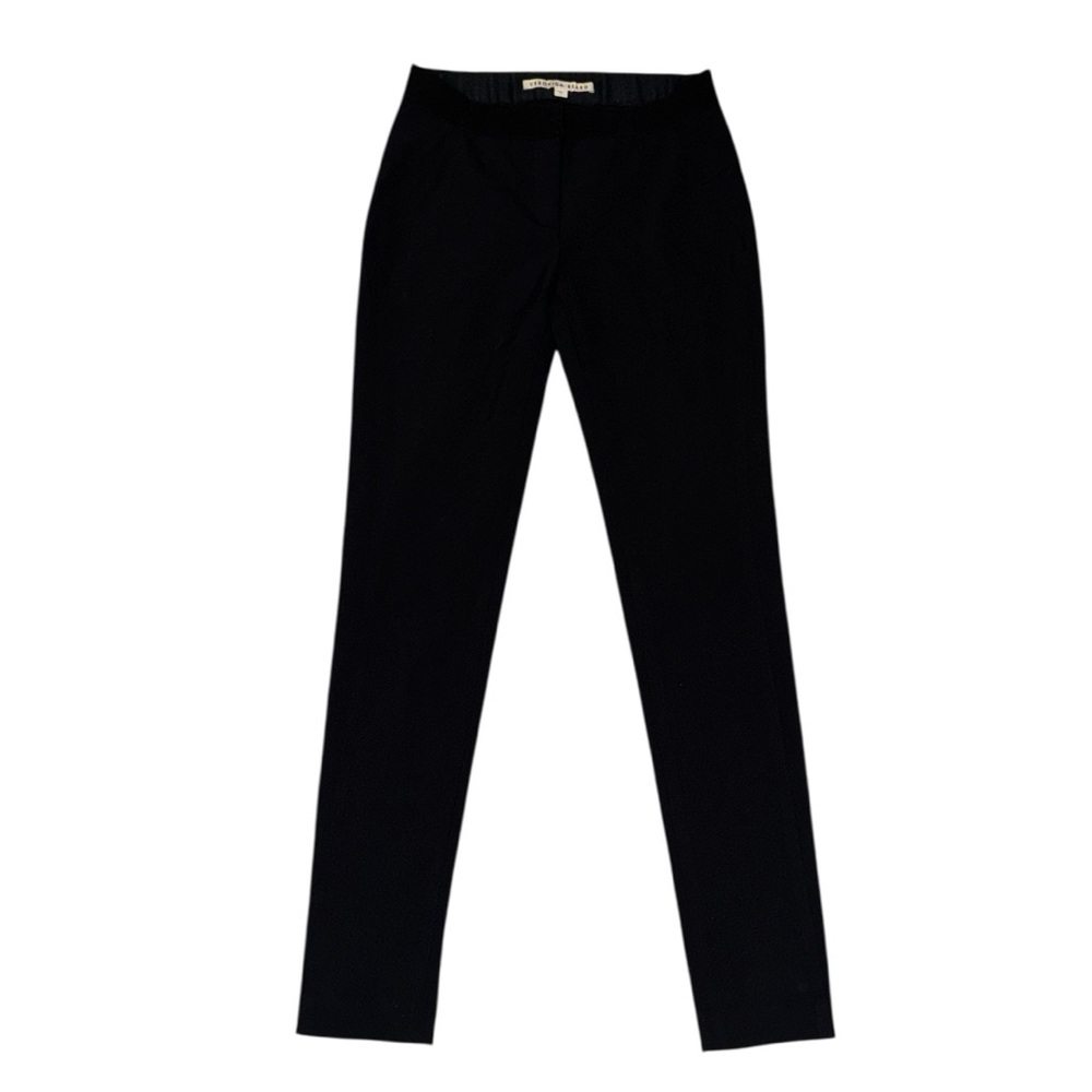 Veronica Beard Straight Leg Career Pants in Black Size 2 EUC